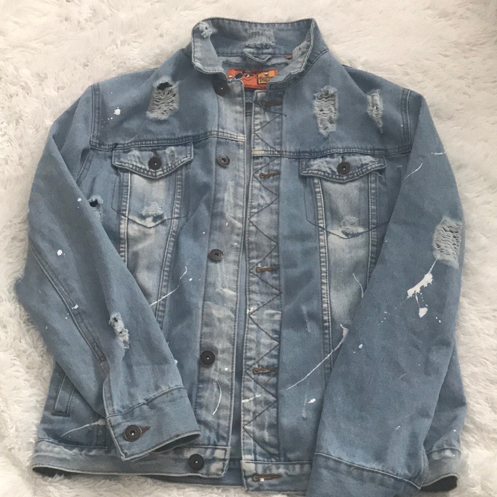 Rolling paper jean jacket